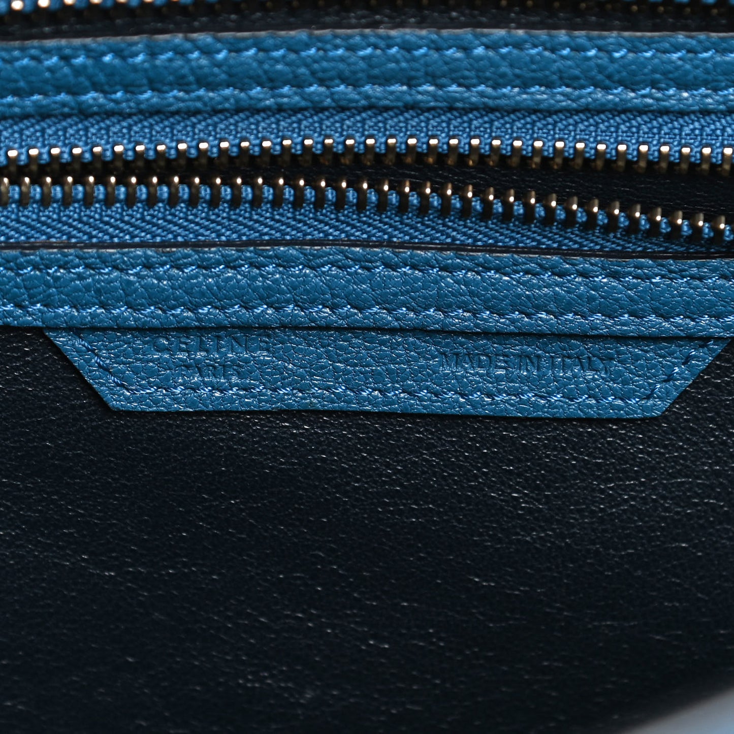 Goatskin Micro Luggage Deepsea
