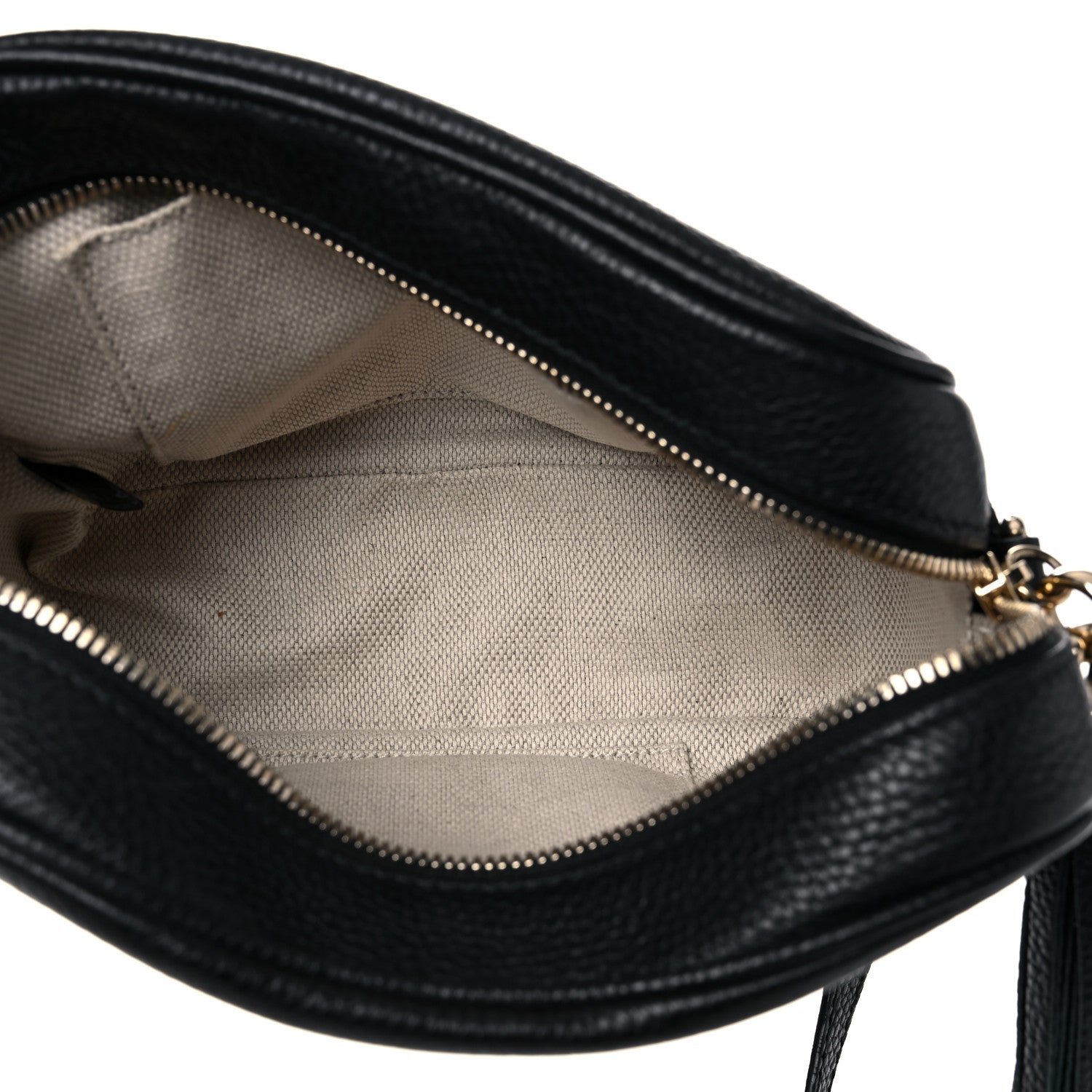 Gucci Pebbled Calfskin Small Soho Disco Bag Black 4 of 16