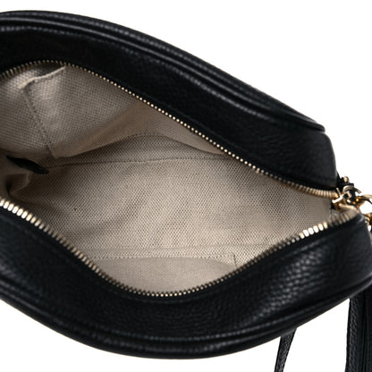 Gucci Pebbled Calfskin Small Soho Disco Bag Black 4 of 16