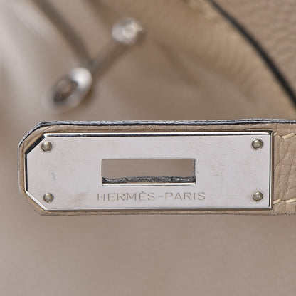 Hermes Taurillon Clemence Birkin 40 Gris Tourterelle 16 of 33