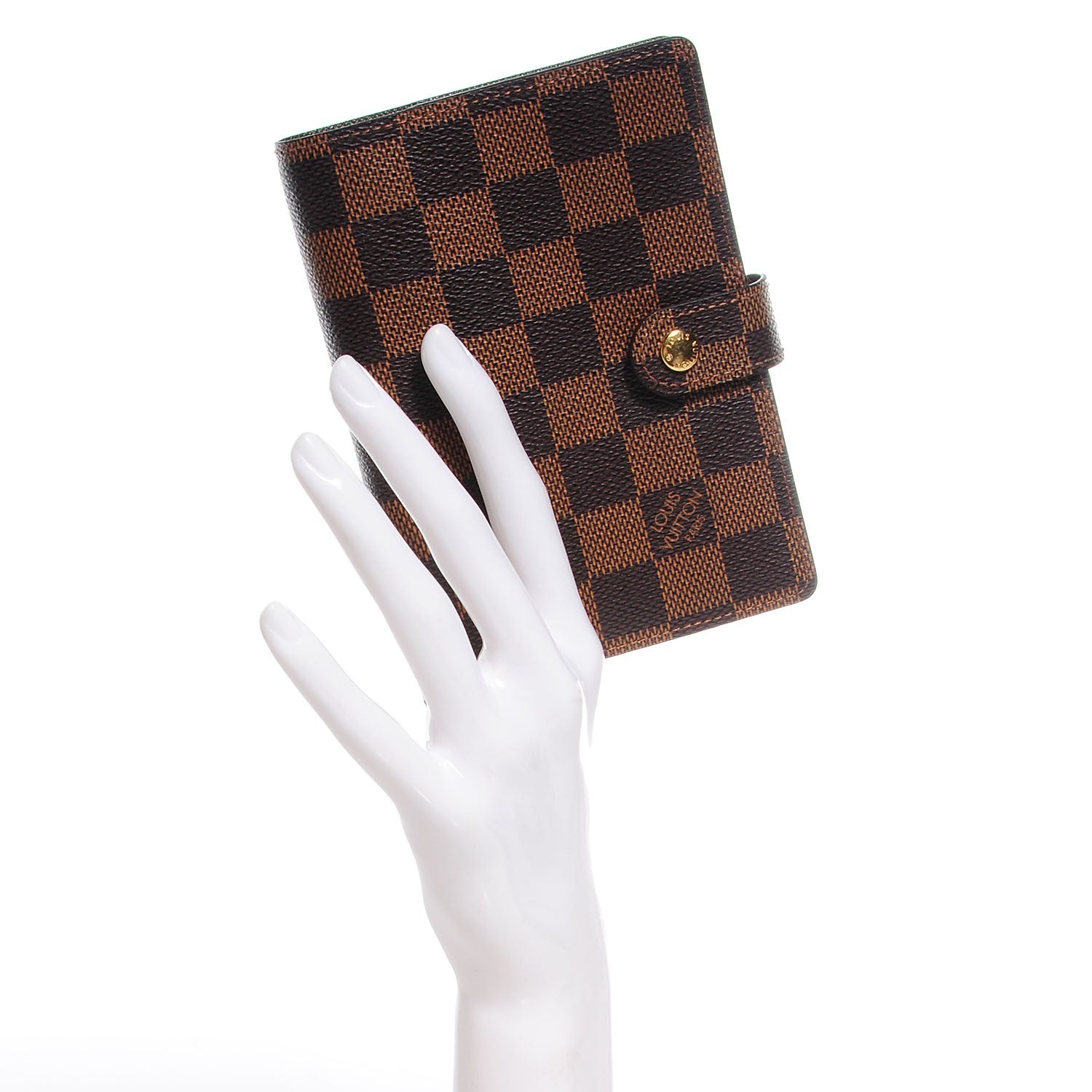 Louis Vuitton Damier Ebene Small Ring Agenda Cover 2 of 8