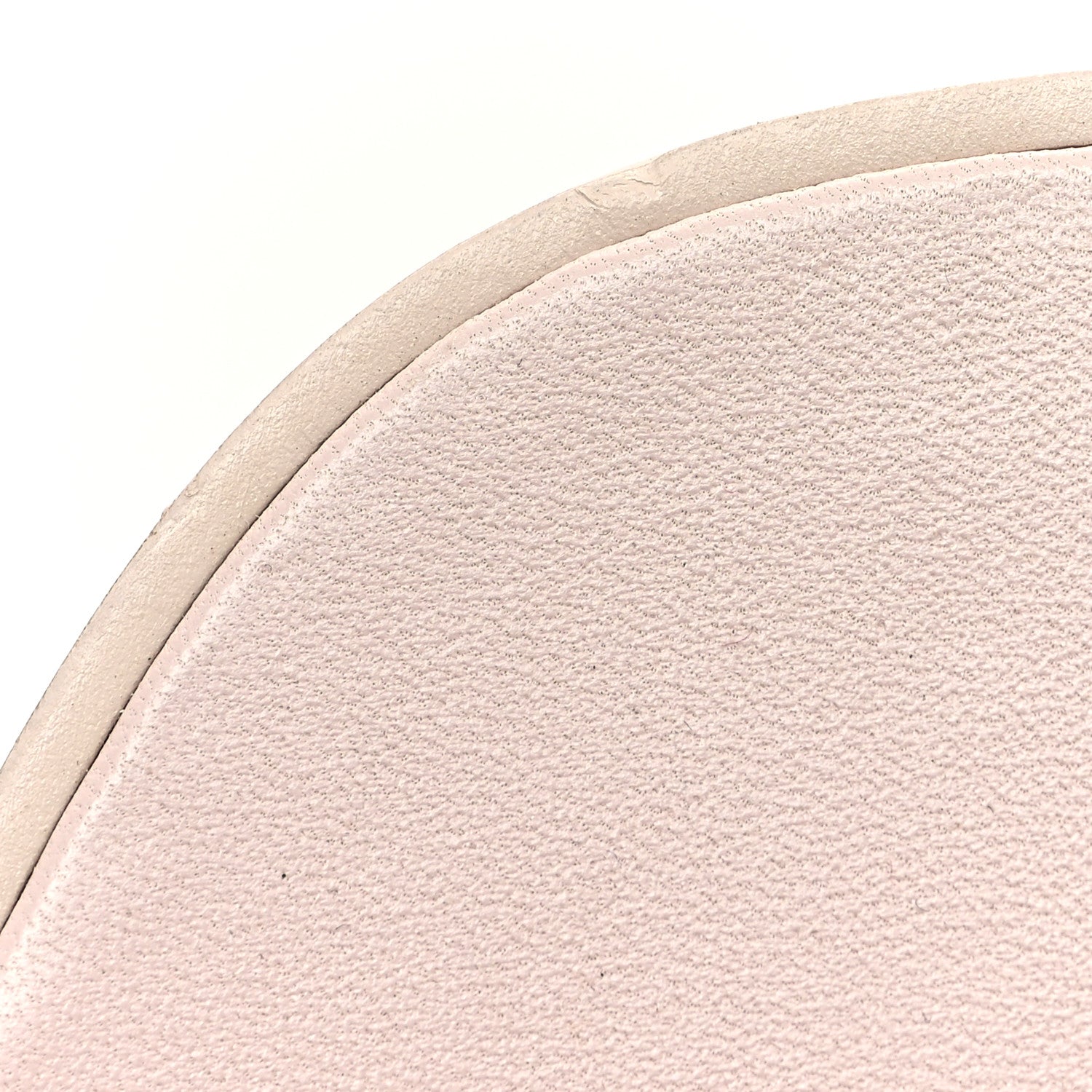Hermes Box Calfskin Oran Sandals 41 Rose Pale 10 of 11