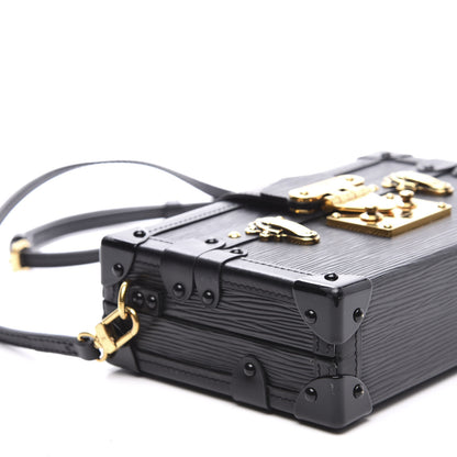Louis Vuitton Epi Petite Malle Black 7 of 9