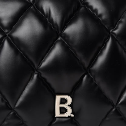 Balenciaga Nappa Calfskin Quilted Large Touch Shoulder Bag Black 14 of 14
