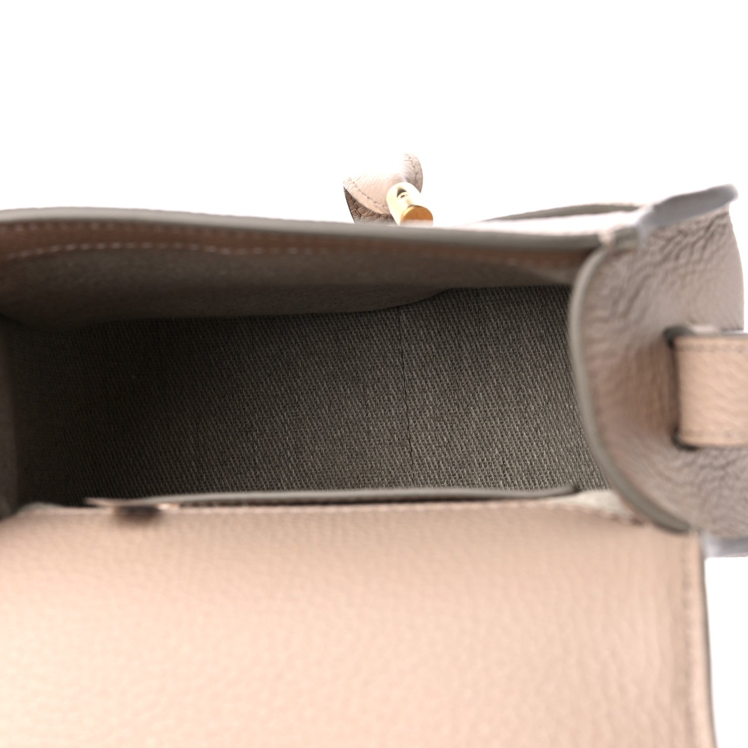Chloe Grained Calfskin Small Marcie Saddle Bag Nomad Beige 5 of 9