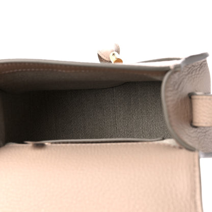 Chloe Grained Calfskin Small Marcie Saddle Bag Nomad Beige 5 of 9