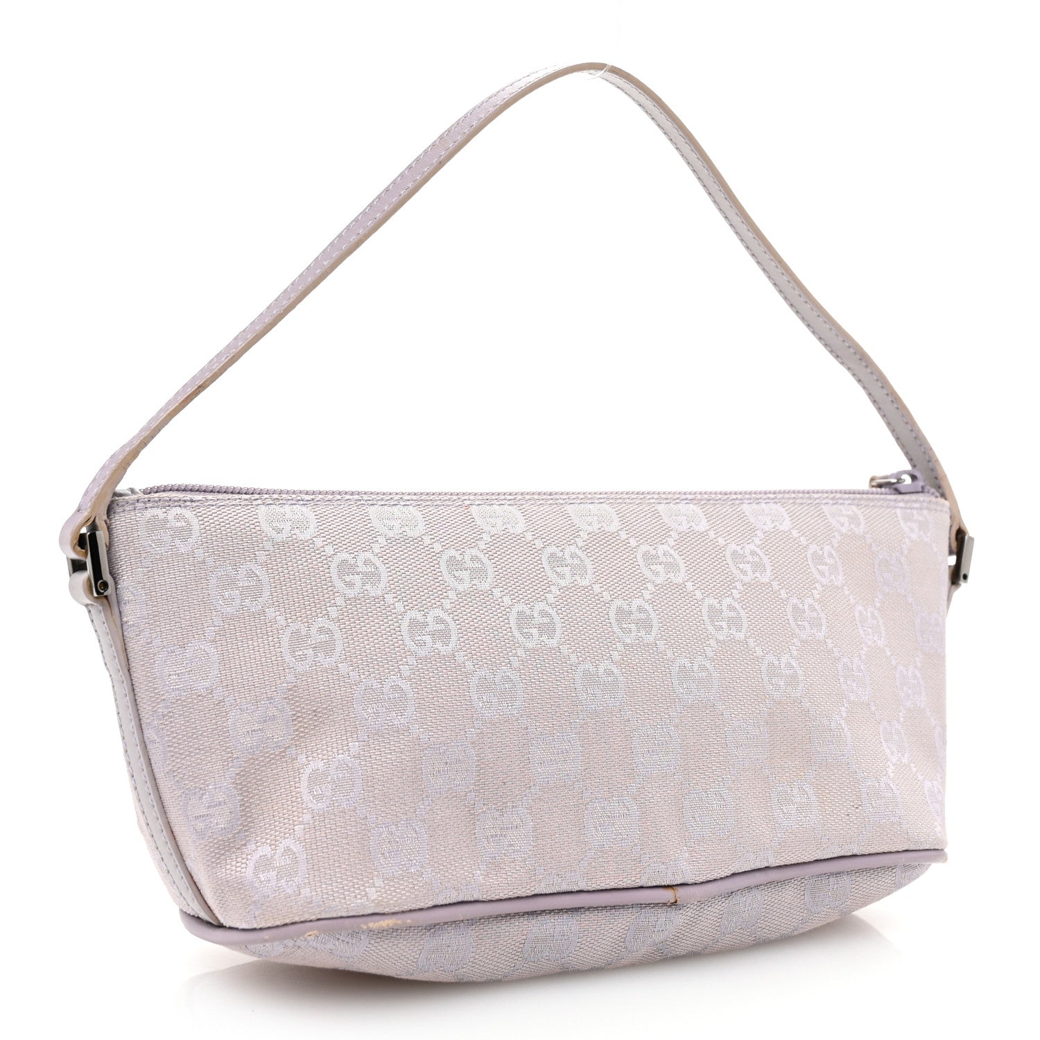 Gucci Monogram Boat Pochette Lilac 3 of 13