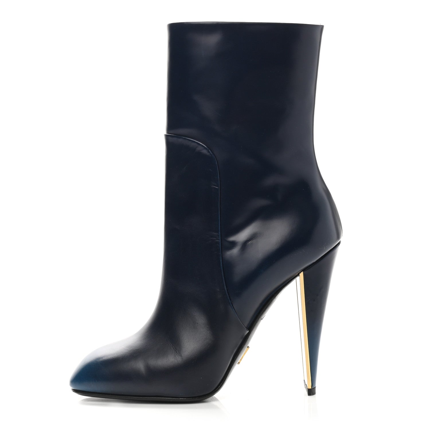 Louis Vuitton Calfskin Provoc Ankle Boots 36.5 Marine 1 of 9