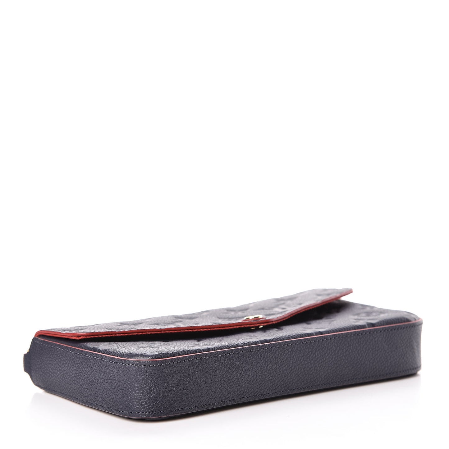 Empreinte Pochette Felicie Chain Wallet Marine Rouge