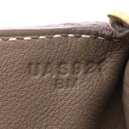 Hermes Taurillon Clemence Mini Lindy 20 Etoupe 7 of 11