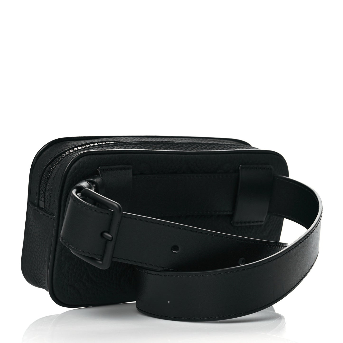 Taurillon Monogram Uniformes Solar Ray Soft Pochette Volga Belt Bag Black
