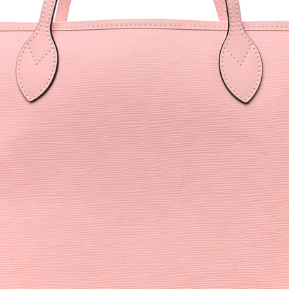 Louis Vuitton Epi Neverfull MM Rose Ballerine 7 of 10