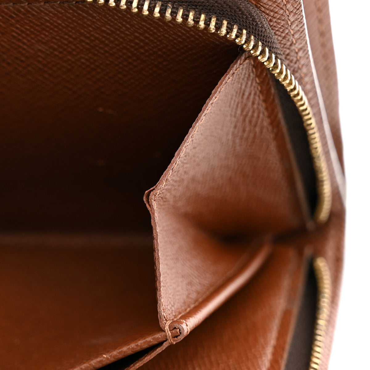 Monogram Compact Zippe Zipped Wallet
