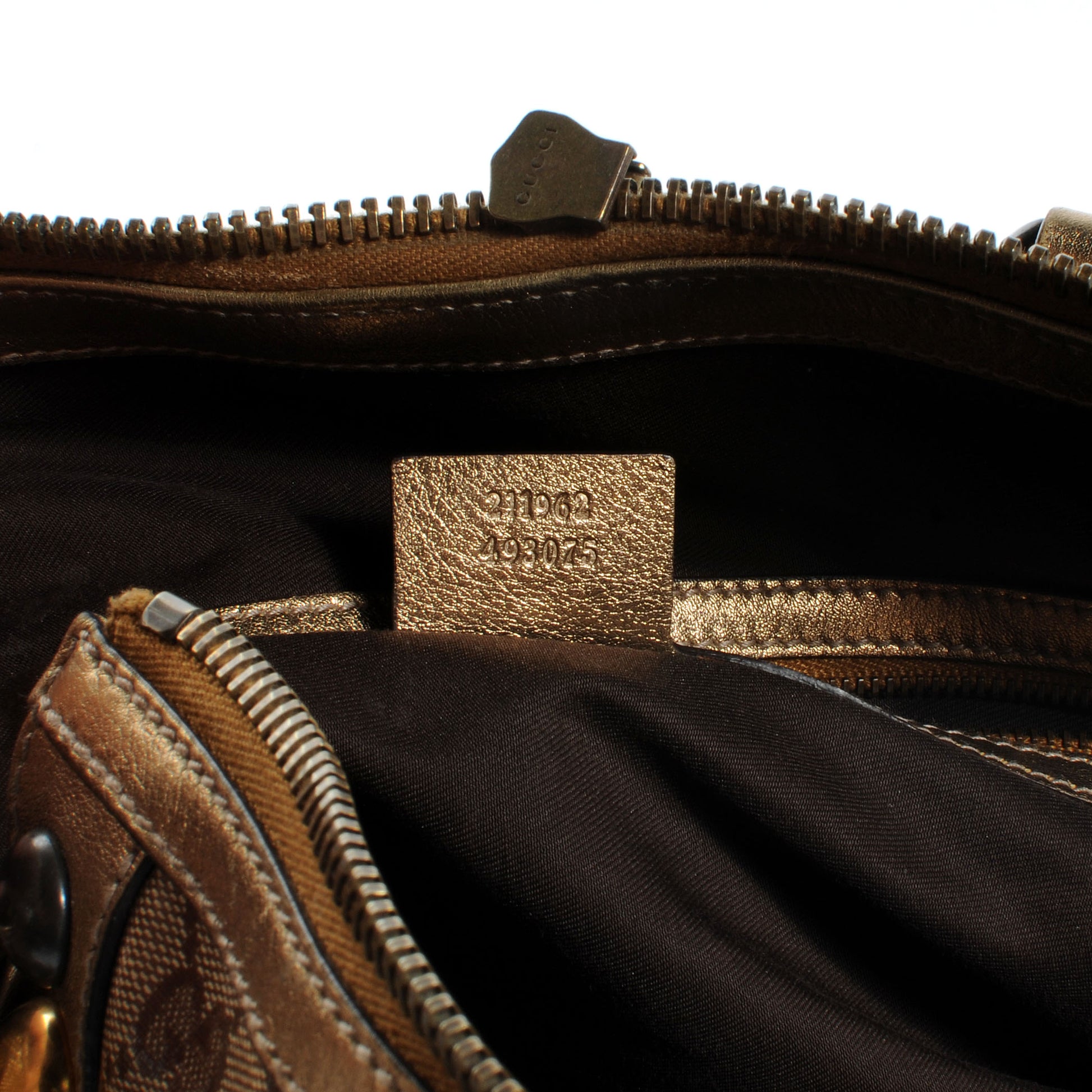 Gucci Crystal Monogram Babouska Tote 7 of 7