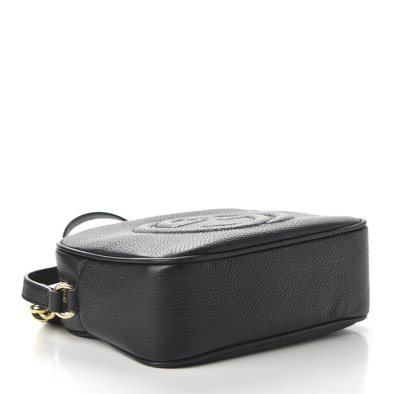 Gucci Pebbled Calfskin Small Soho Disco Bag Black 4 of 10