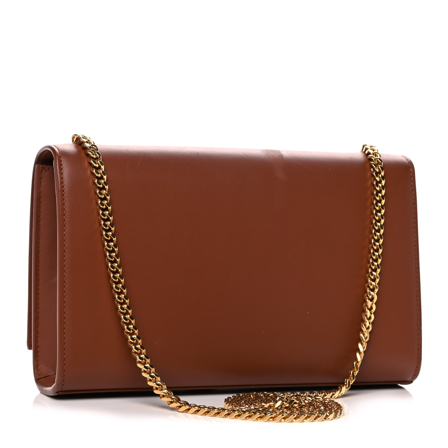 Saint Laurent Smooth Calfskin Medium Classic Monogram Kate Tassel Satchel Brick 3 of 13