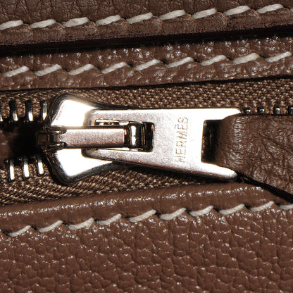 Hermes Taurillon Clemence Birkin 35 Etoupe 21 of 25
