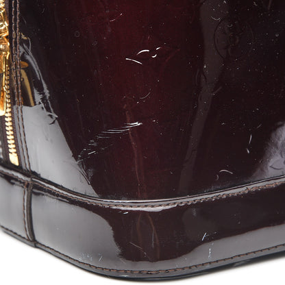 Louis Vuitton Vernis Alma GM Amarante 8 of 15