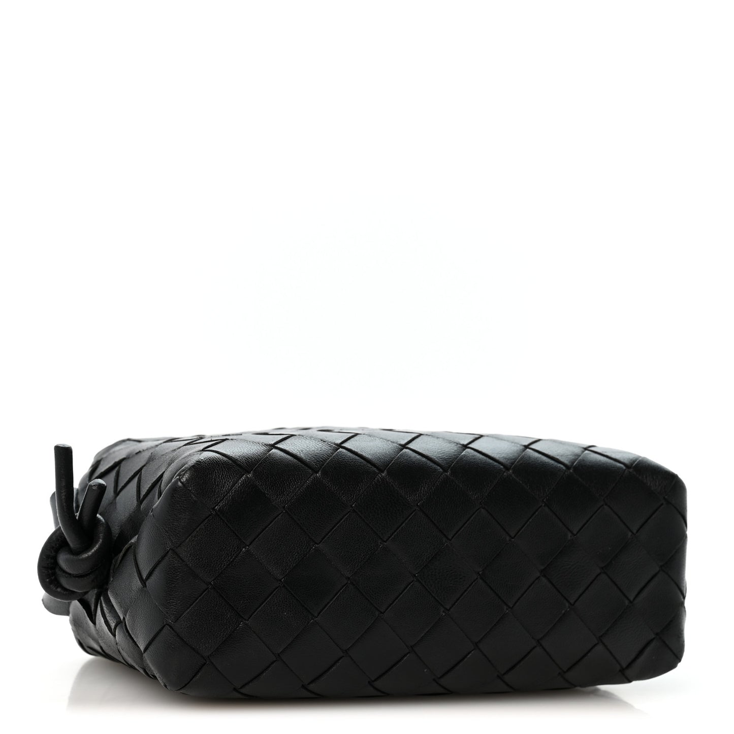 Nappa Intrecciato Mini Loop Camera Bag Black