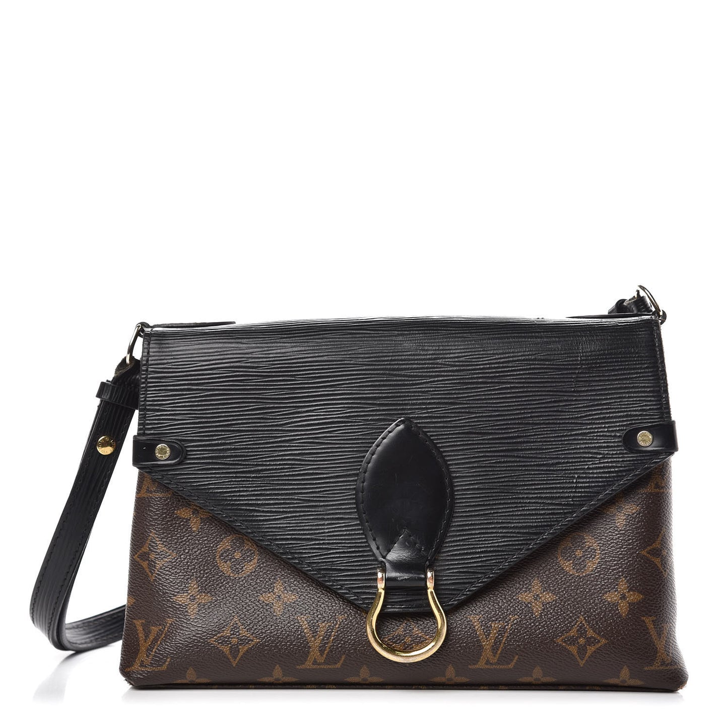 Epi Monogram Saint Michel Black
