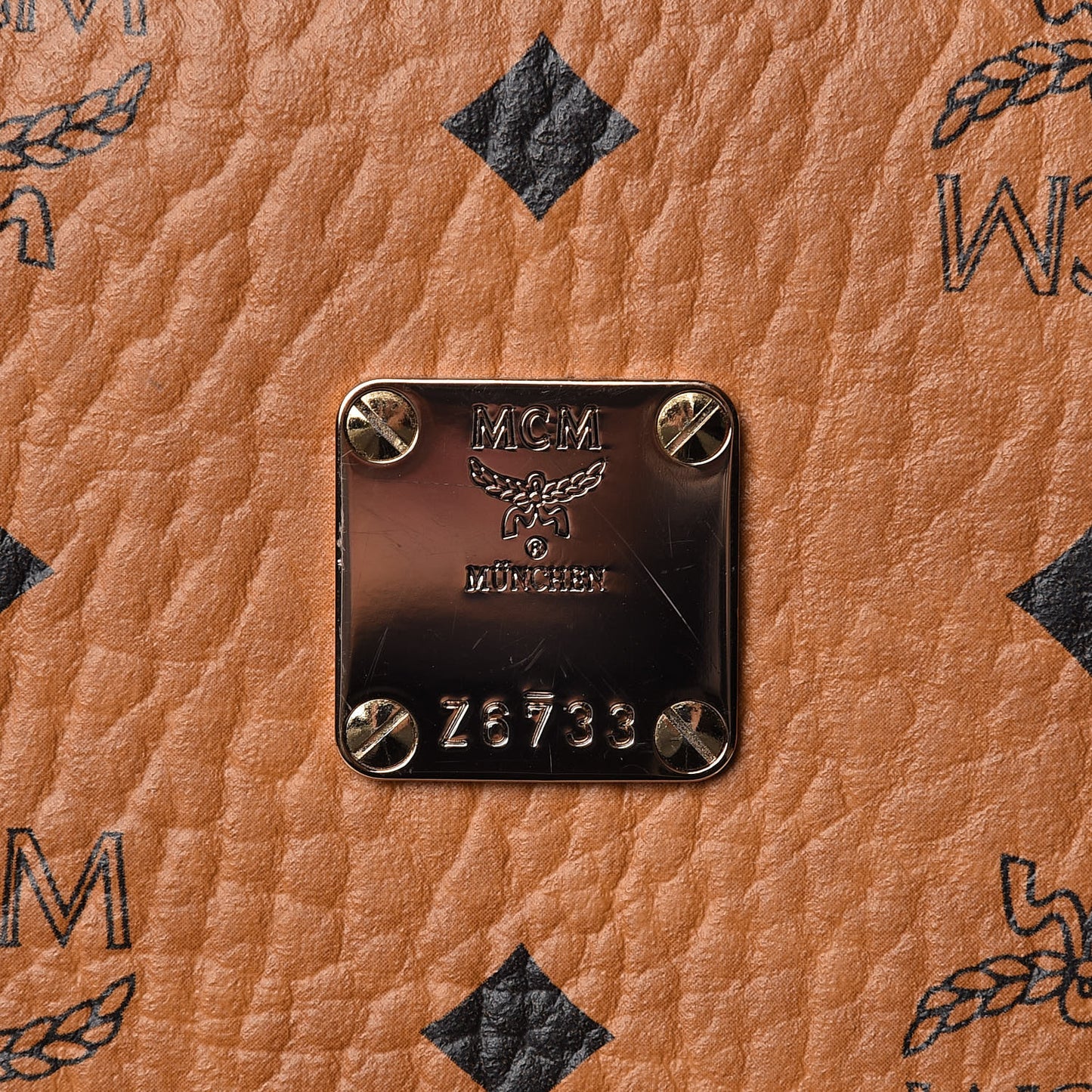 Visetos Medium Stark Backpack Cognac
