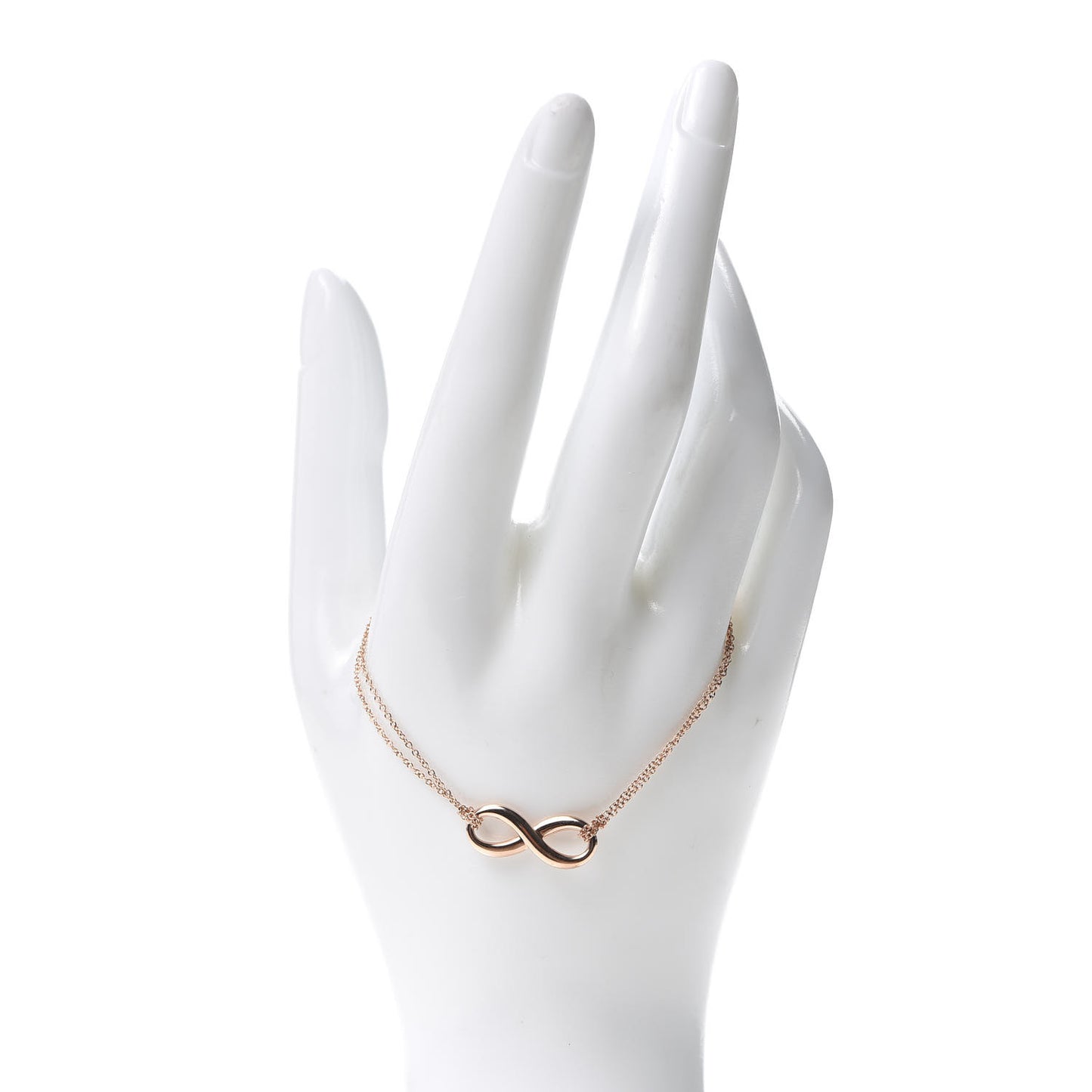 Rubedo Infinity Double Chain Bracelet