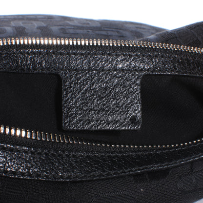 Gucci Canvas Horsebit Glam Hobo Black 5 of 7
