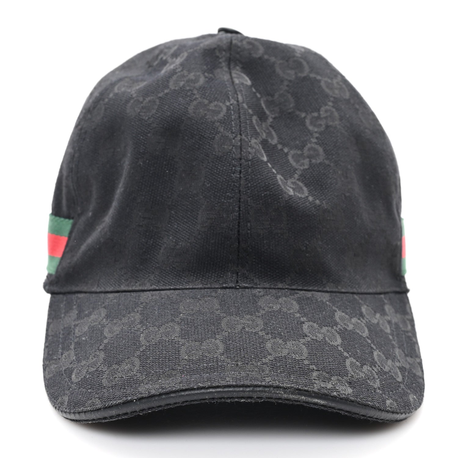 Gucci Monogram Web Baseball Hat L Black 3 of 11