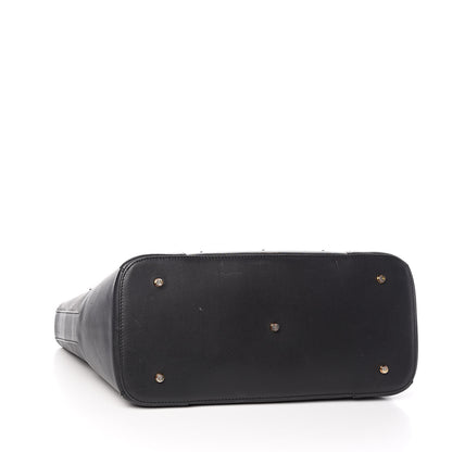 MCM Coated Canvas Studded Shopper Tote Black 4 of 14