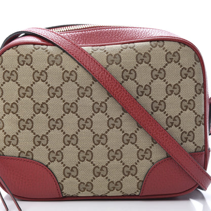 Gucci Monogram Mini Bree Messenger Bag Red 8 of 10