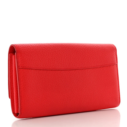 Louis Vuitton Taurillon Capucines Wallet Rubis 3 of 8