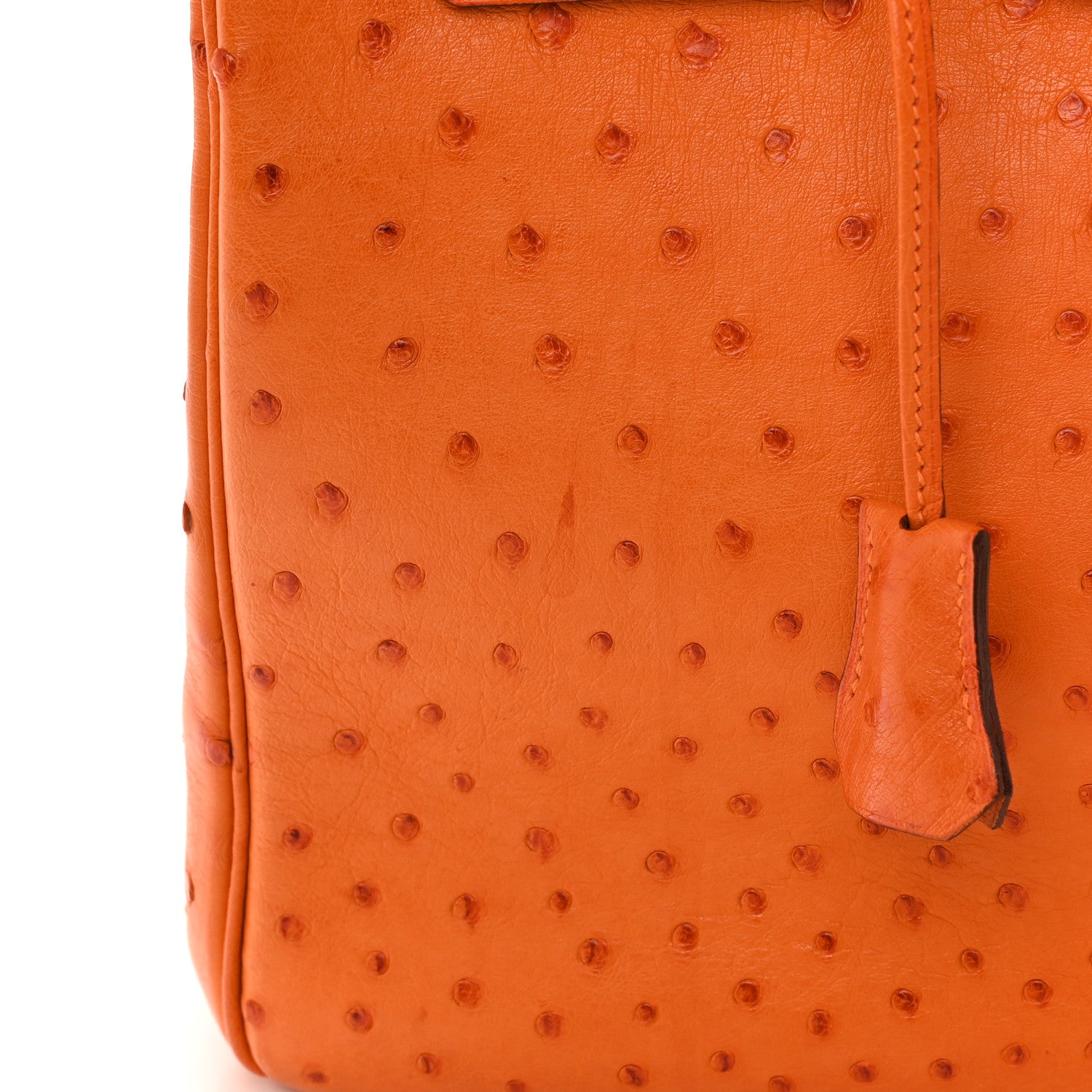 Hermes Ostrich HAC Birkin 32 Orange 20 of 20