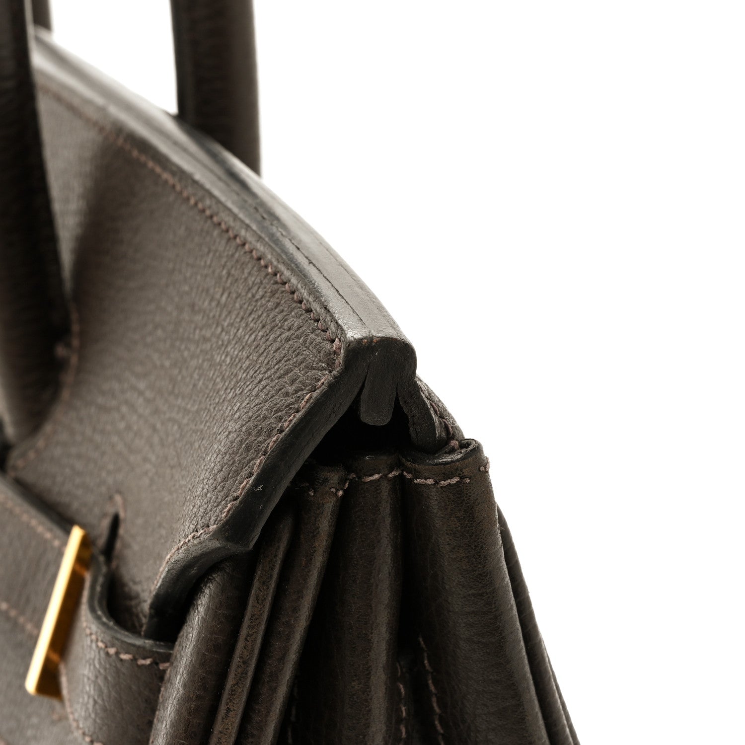 Hermes Fjord Birkin 35 Chocolate 16 of 19