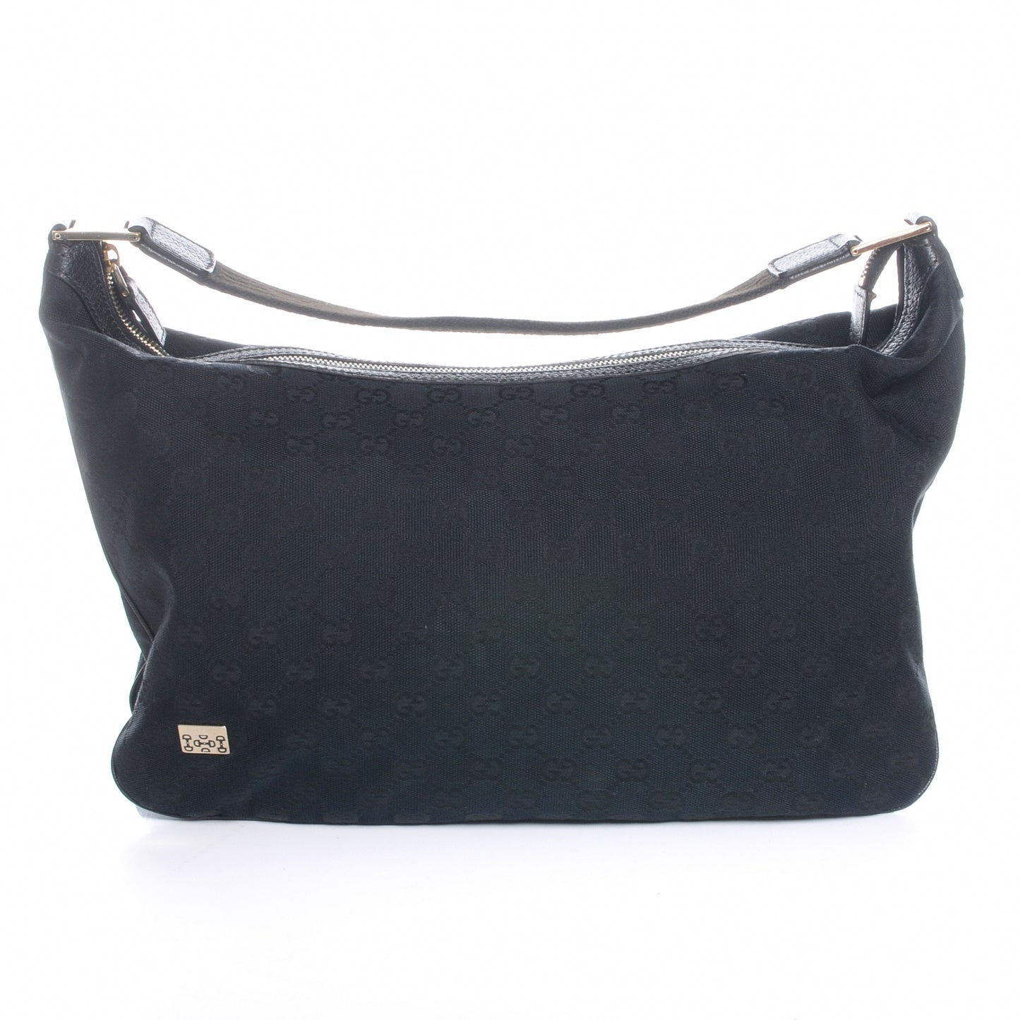 Monogram Medium Pop Hobo Black