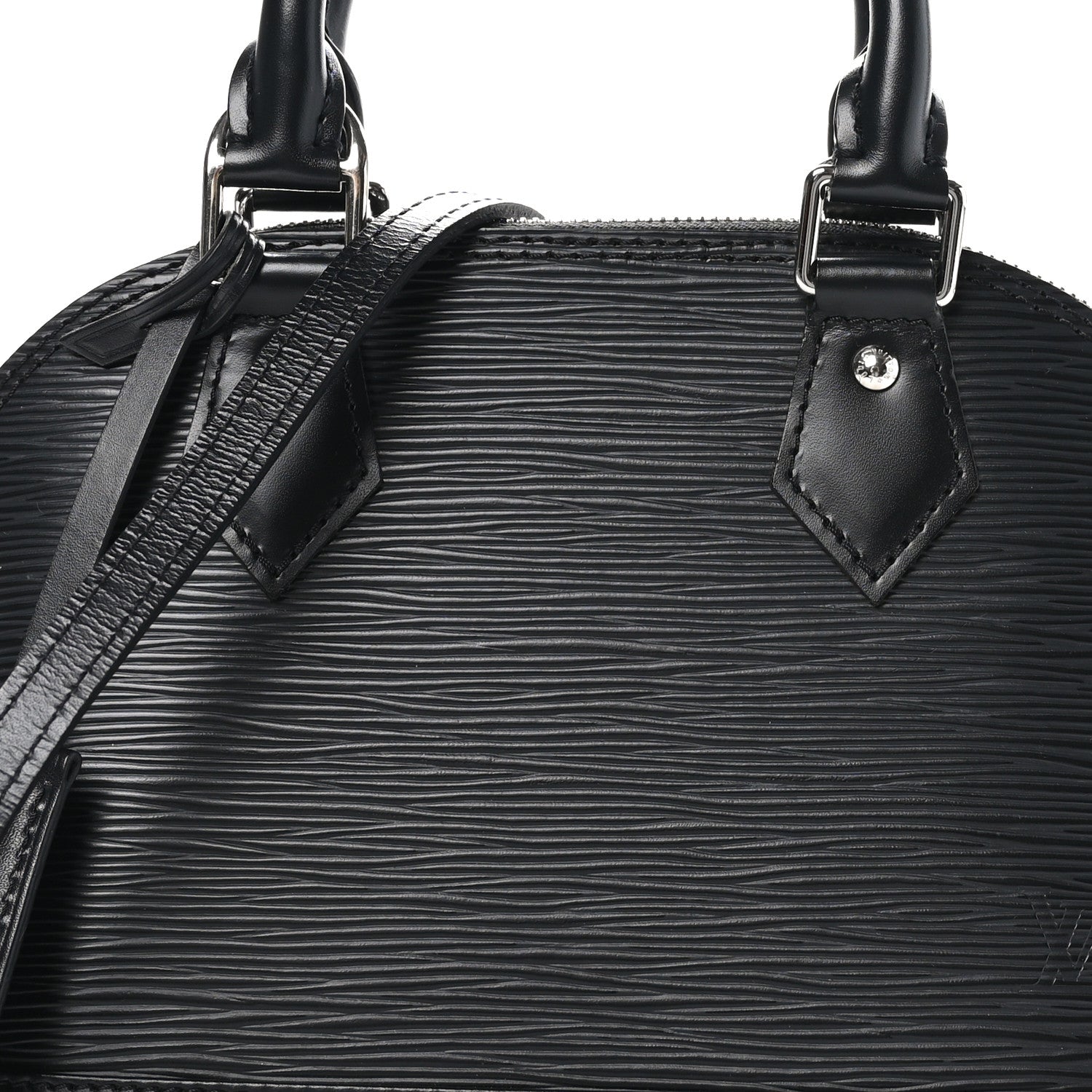 Louis Vuitton Epi Alma BB Black 7 of 9