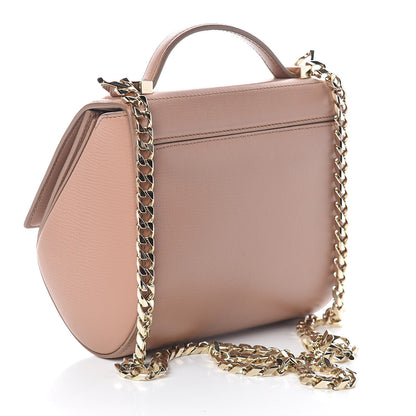 Givenchy Textured Calfskin Mini Pandora Box Chain Crossbody Bag Old Pink 3 of 11