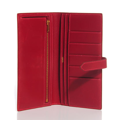 Hermes Box Bearn Wallet Rouge Vif 5 of 10