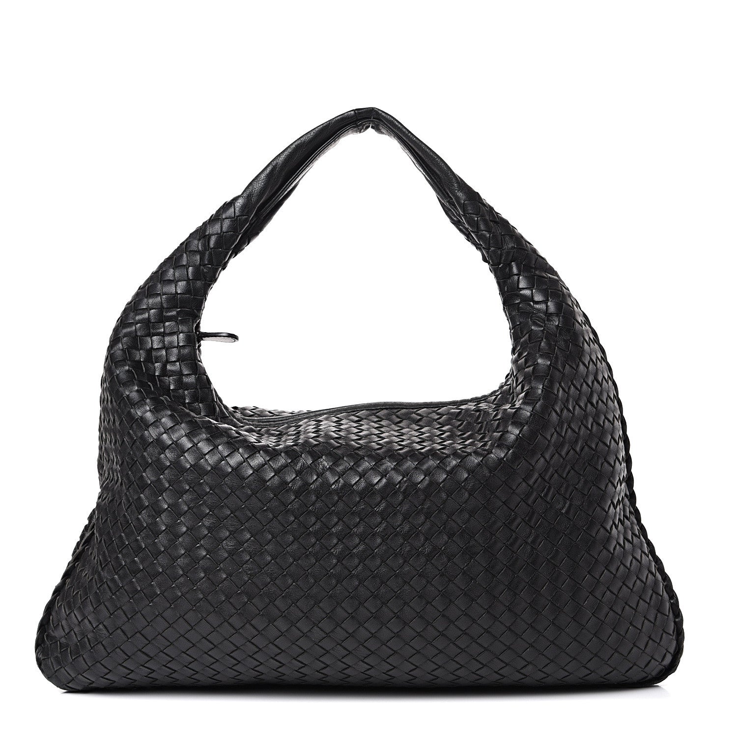 Bottega Veneta Nappa Intrecciato Large Veneta Hobo Black 1 of 12