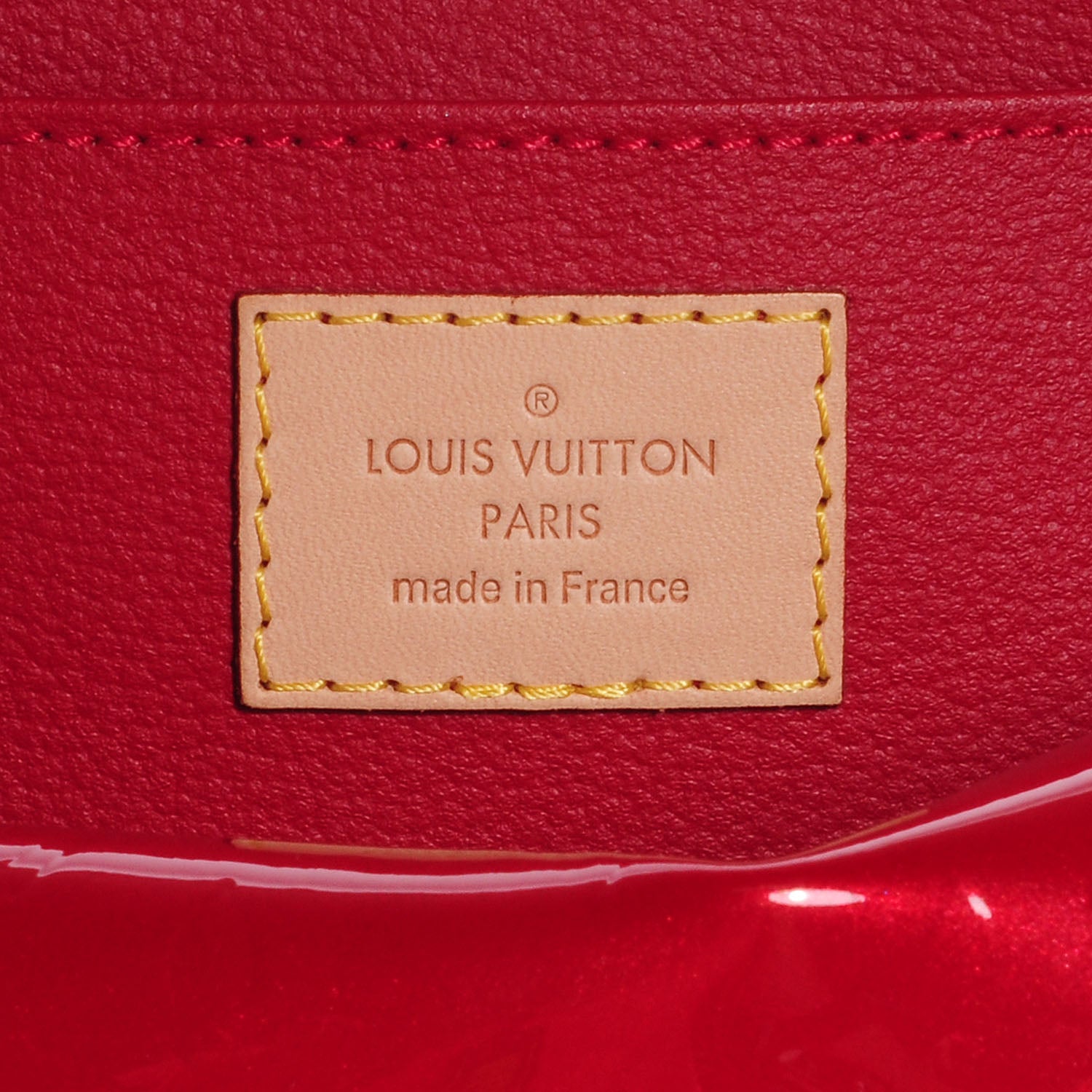 Louis Vuitton Vernis Cosmetic Pouch Pomme D'Amour 5 of 7