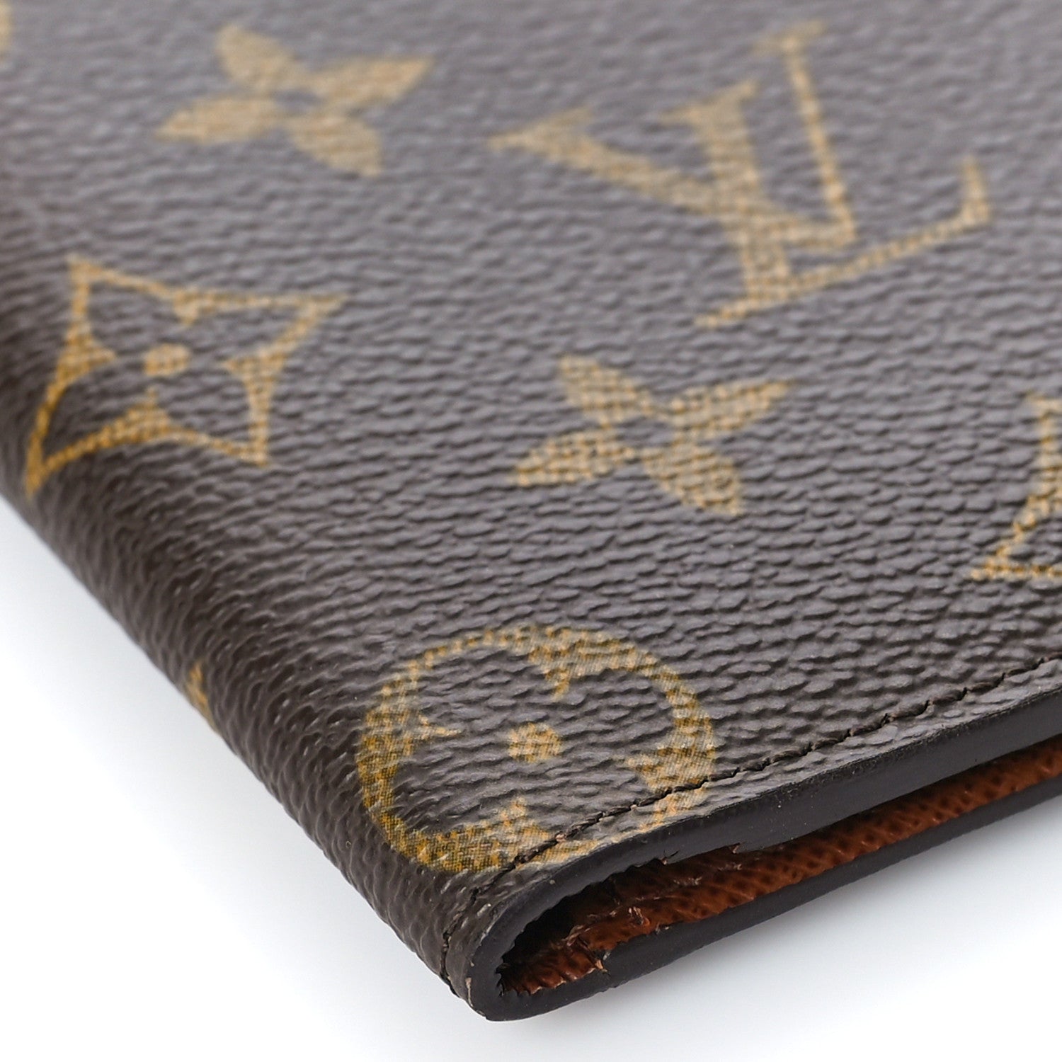 Louis Vuitton Monogram Porte Valeurs Checkbook Wallet 7 of 8