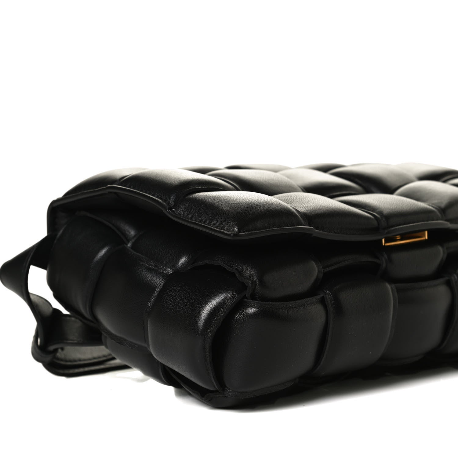 Bottega Veneta Nappa Maxi Intreccio Padded Cassette Crossbody Bag Black 10 of 15