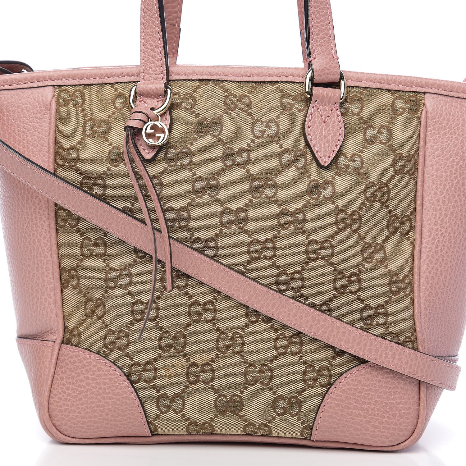 Gucci Monogram Small Bree Tote Beige Soft Pink 10 of 10