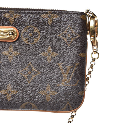 Louis Vuitton Monogram Pochette Milla MM 8 of 11