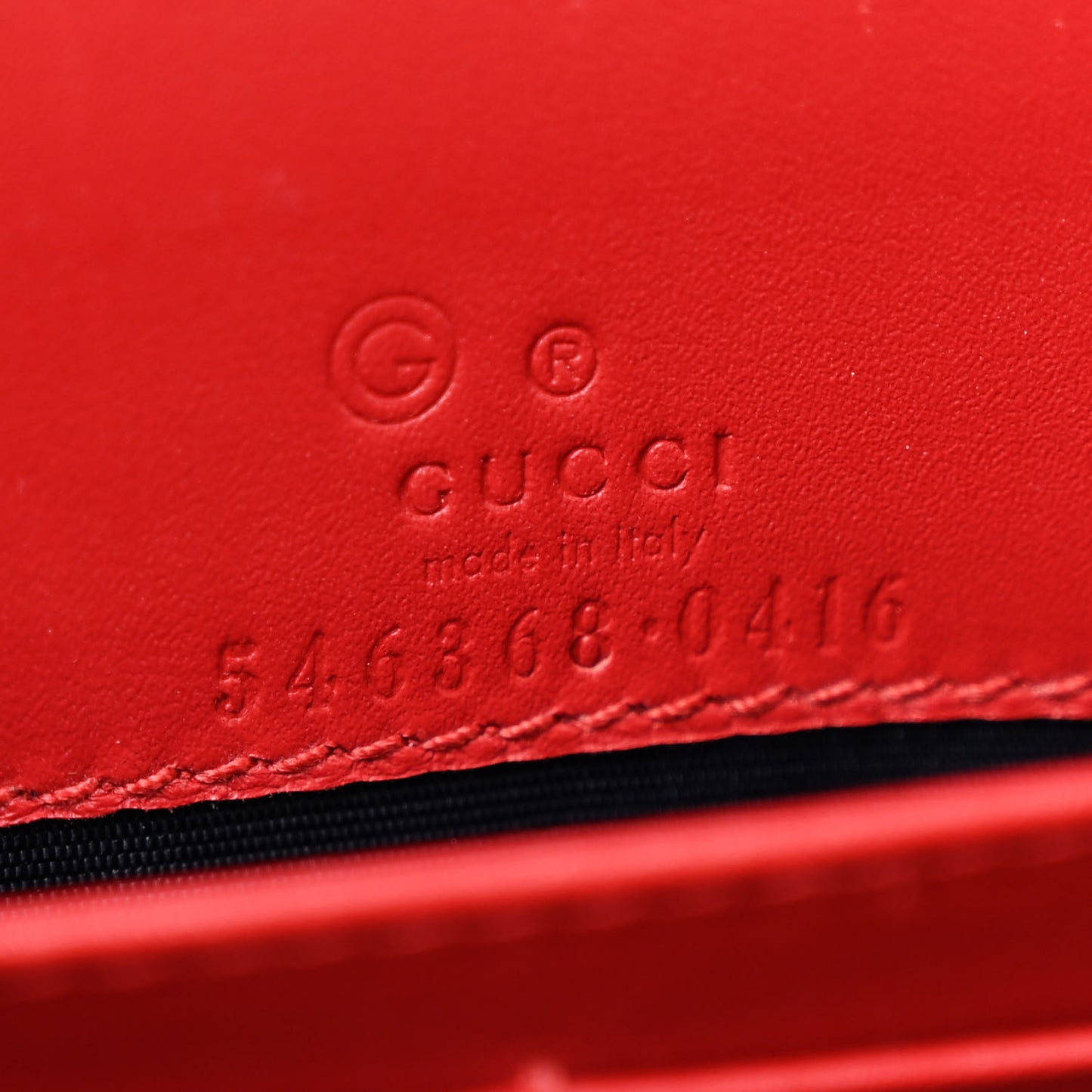 GG Supreme Monogram Blooms Chain Wallet Blue
