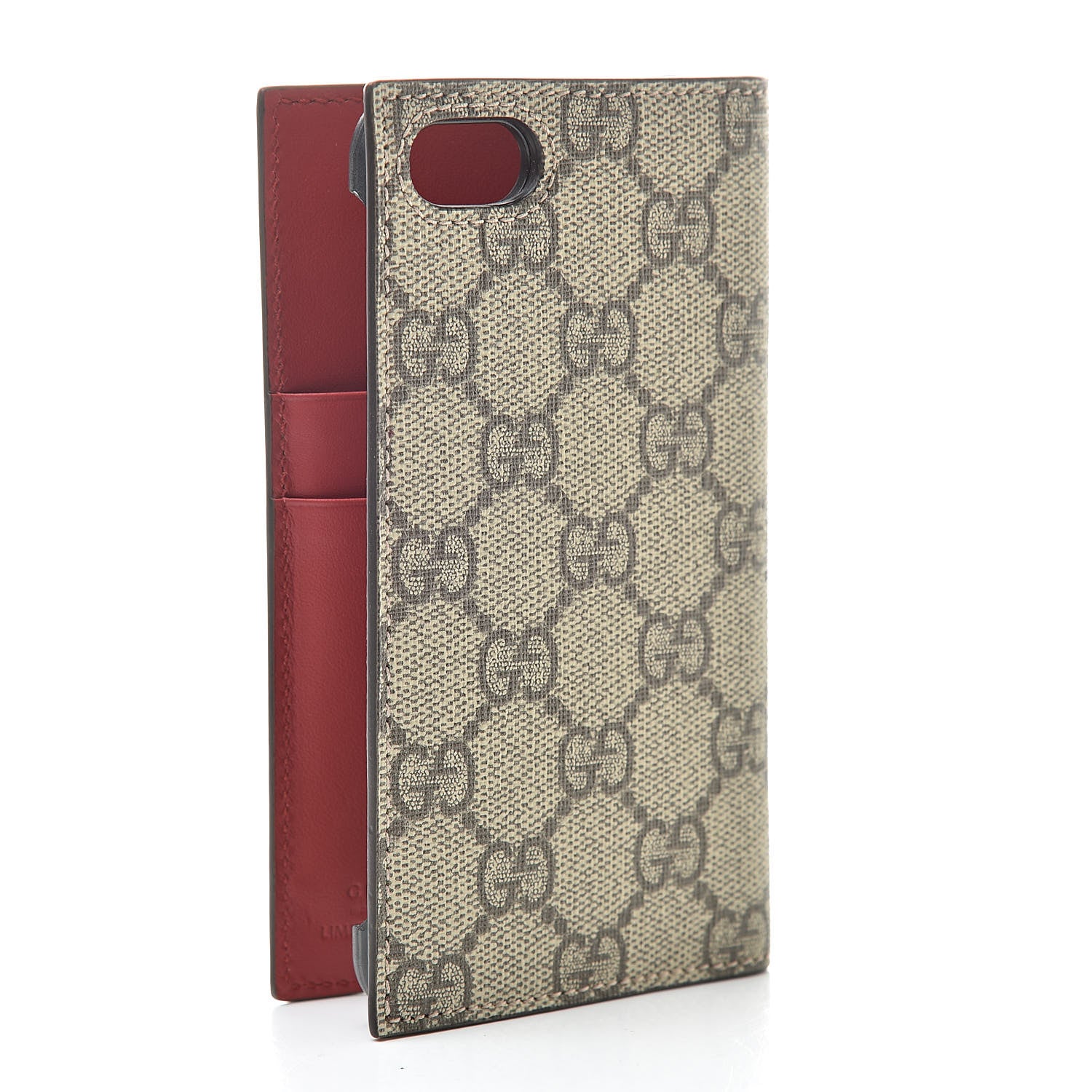 Gucci GG Supreme Monogram Bosco iPhone 7/8 Case Red 3 of 9