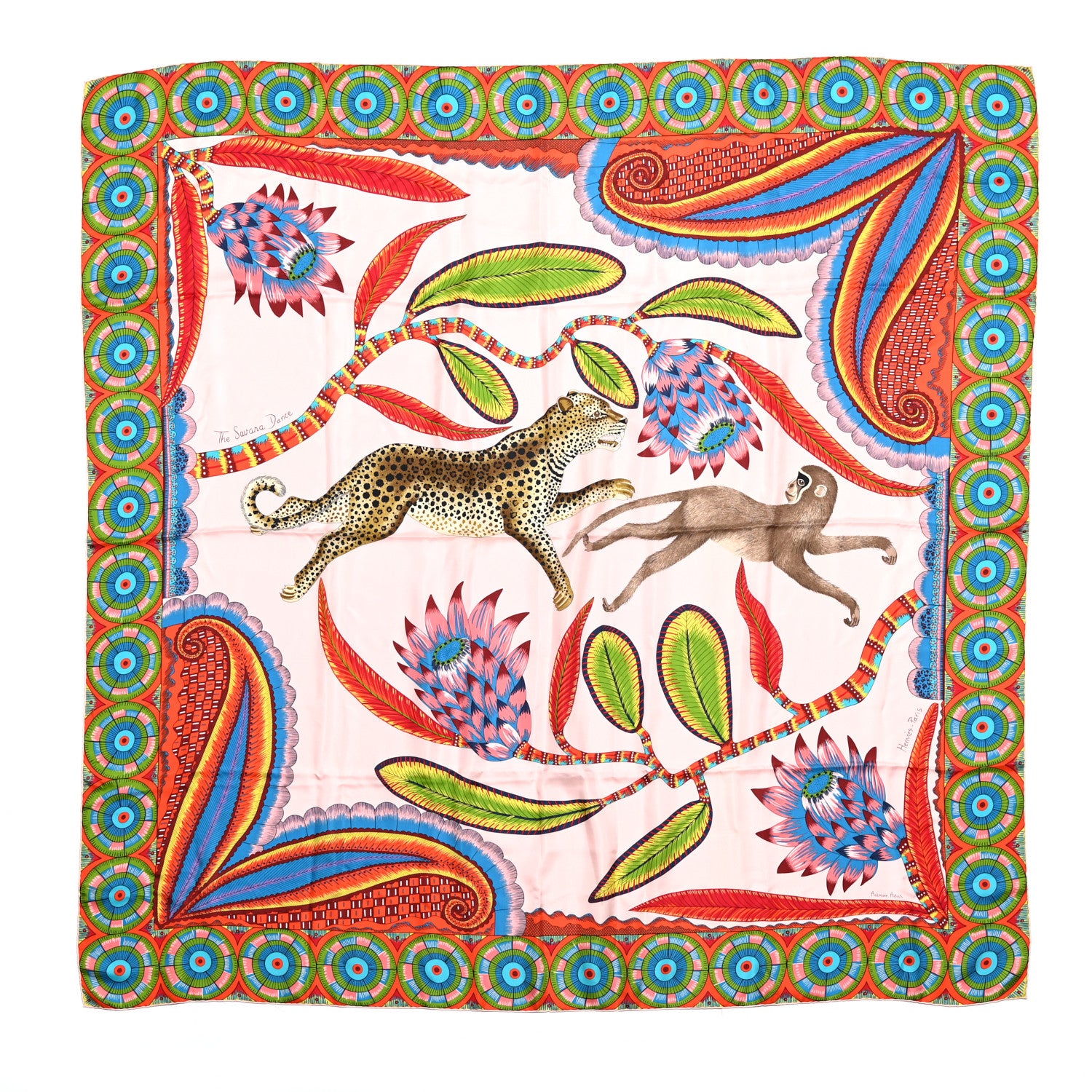 Hermes Cashmere Silk Shawl 140 1 of 6