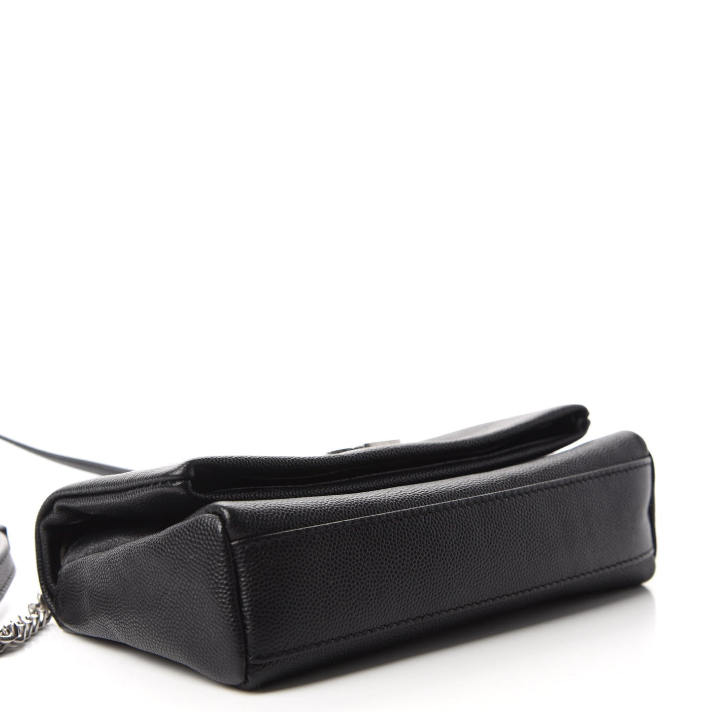 Grain De Poudre Monogram Toy West Hollywood Fold-Over Bag Black