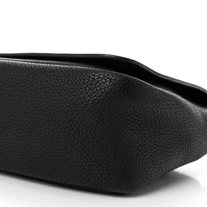 Prada Vitello Daino Soft Flap Crossbody Black 10 of 11