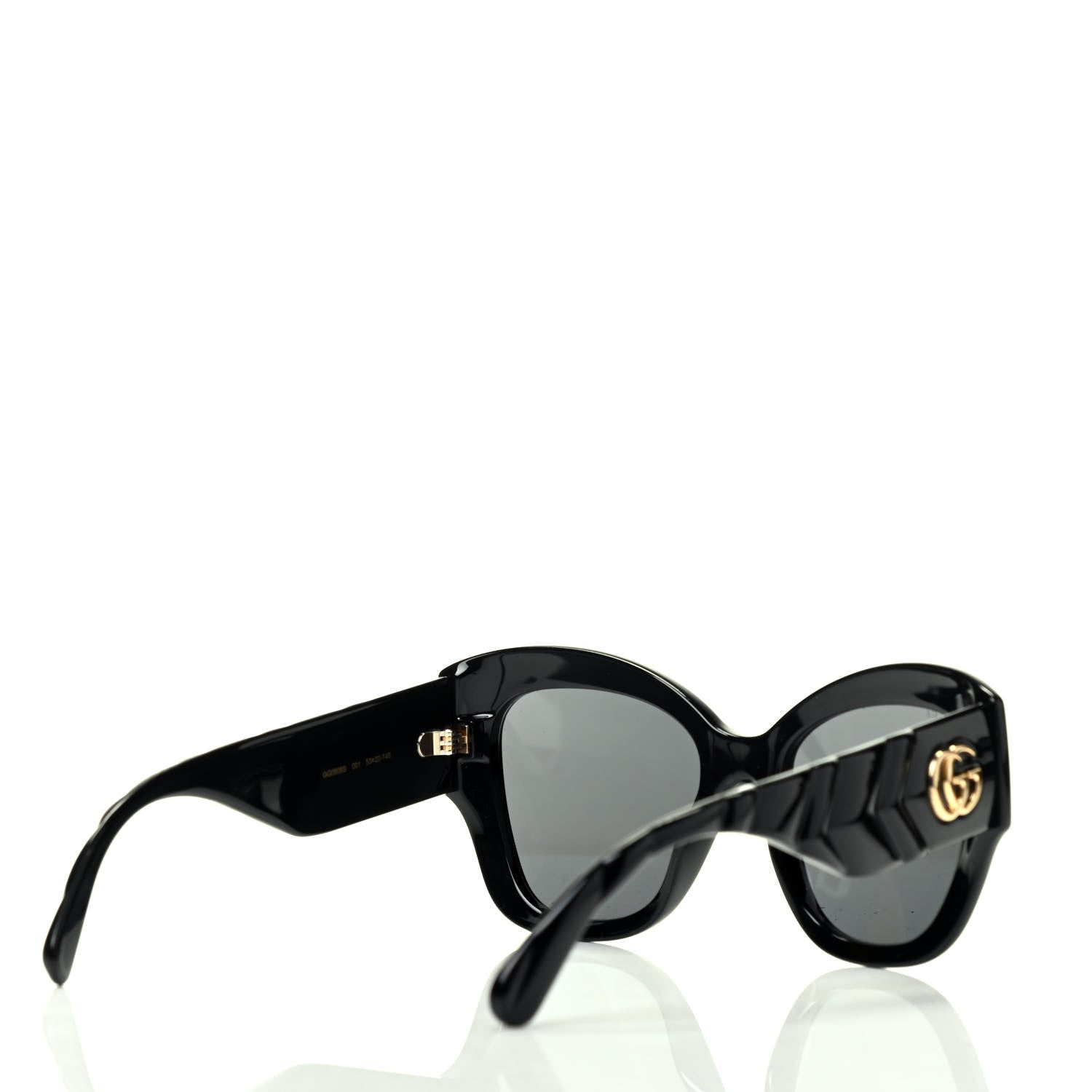 Gucci Acetate GG Butterfly Sunglasses GG0808S Black 3 of 6