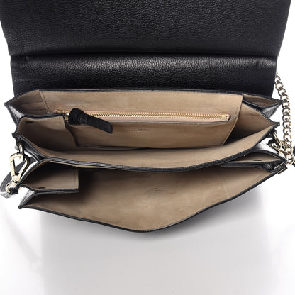 Chloe Calfskin Medium Faye Shoulder Bag Black 5 of 13